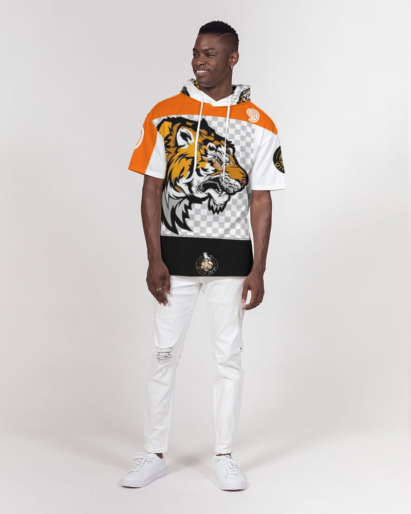 Tiger 9 Men's Premium Heavyweight Short Sleeve Hoodie