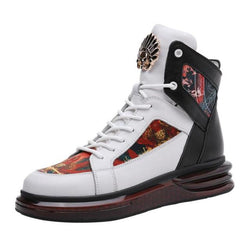 UltraMega Genuine Leather Boots High Top Breathable Casual Street Style