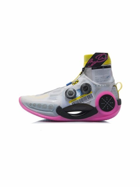 Li-Ning WOW9 infinity test R2 high top new shock absorbing basketball shoes